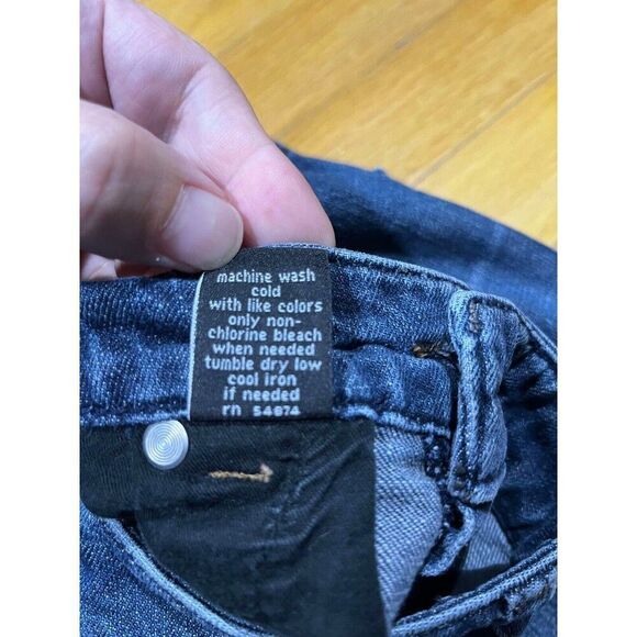 The Limited 312 Womens Denim Jeans Sz 2 Blue Skinny Mid Rise Denim Normcore - Picture 5 of 9